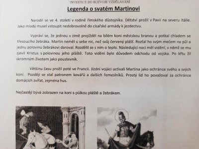 SVATÝ MARTIN A PRANOSTIKY