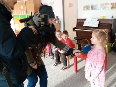 TV Polar Karviná ve školce