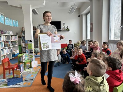 Předškoláci v knihovně