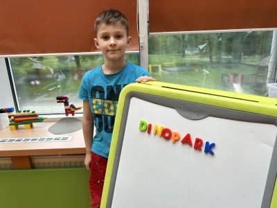 Týden s dinosaury v Koťátkách